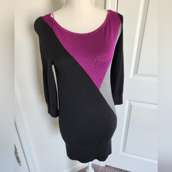 White House Black Market Sweater Dress Size Small - Picture 5 of 6